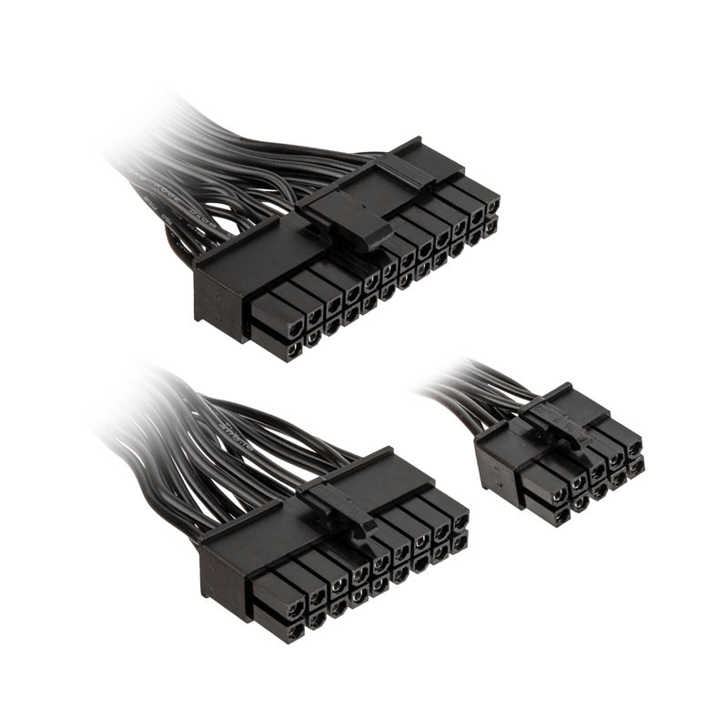 Kábel Kolink Regulator 20+4 pin modular, 60cm, Fekete,