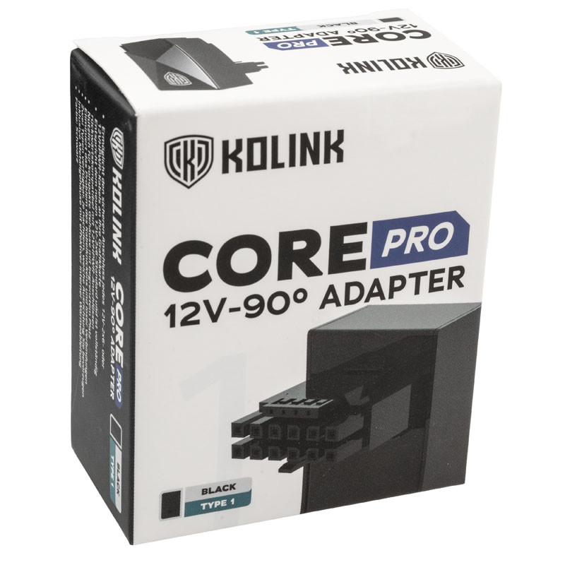 Adapter Kolink Core Pro 12VHPWR-2x6pin 90fok Adapter - Type 1