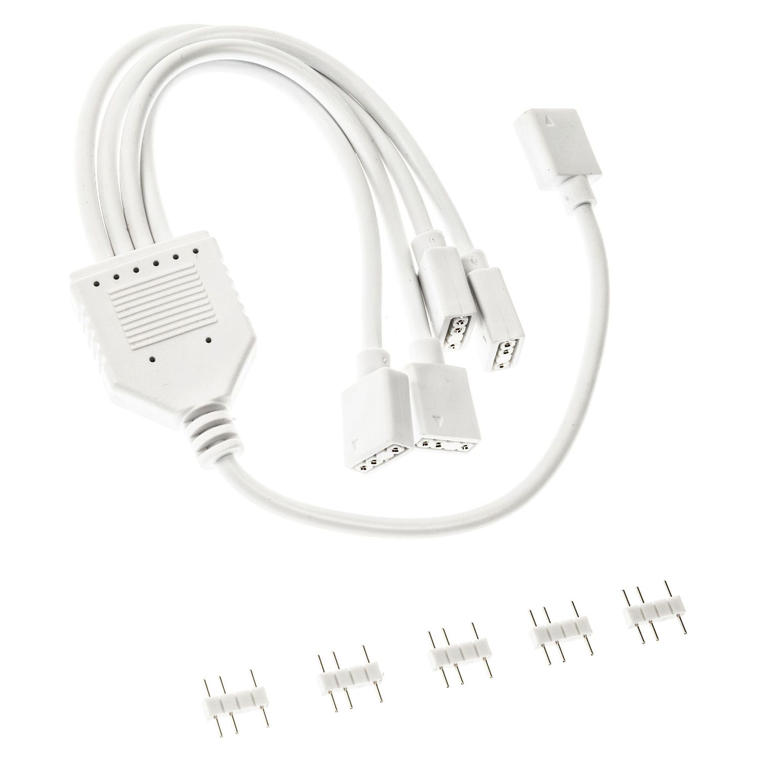 Kolink ARGB 1-4 splitter cable - 30cm, white