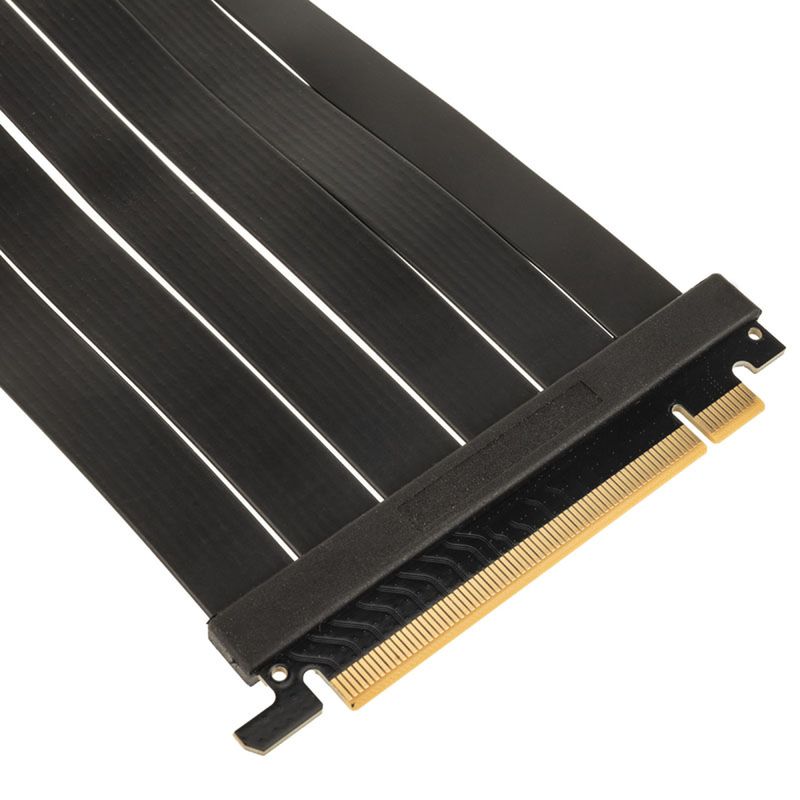 Kolink PCIe 5.0 Riser-Kabel, 90fok, x16 - fekete, 300mm