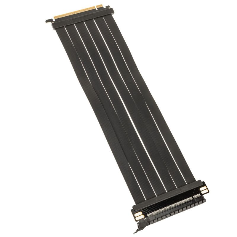 Kolink PCIe 5.0 Riser-Kabel, 180fok, x16 - fekete, 300mm