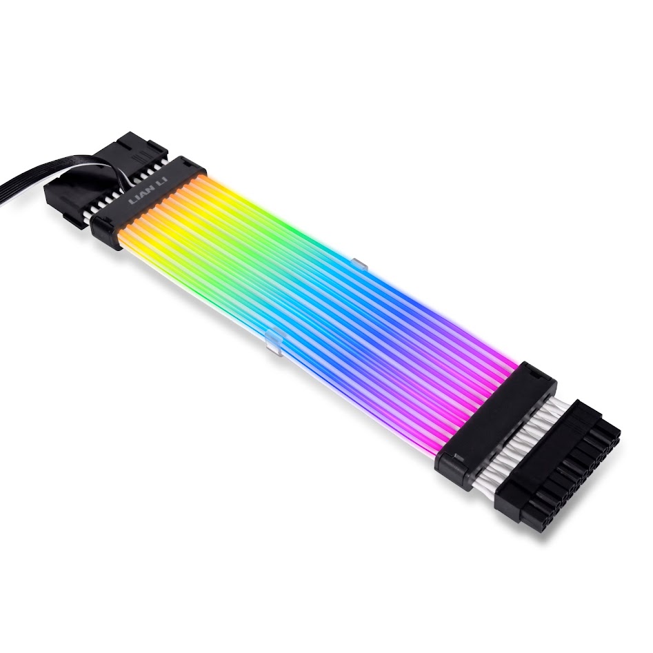 Kábel Lian Li Strimer Plus V2 24-Pin RGB Tápkábel 20cm D-RGB
