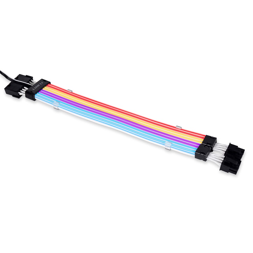 Kábel Lian Li Strimer Plus V2 8-Pin RGB VGA Tápkábel 30cm D-RGB