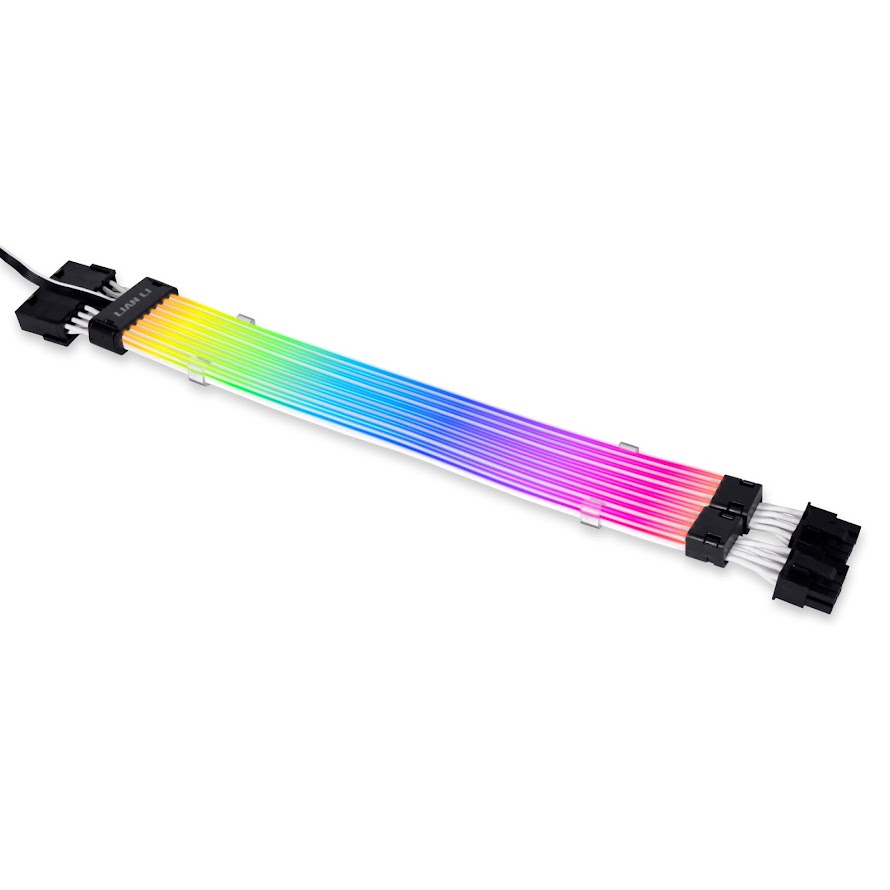 Kábel Lian Li Strimer Plus V2 8-Pin RGB VGA Tápkábel 30cm D-RGB
