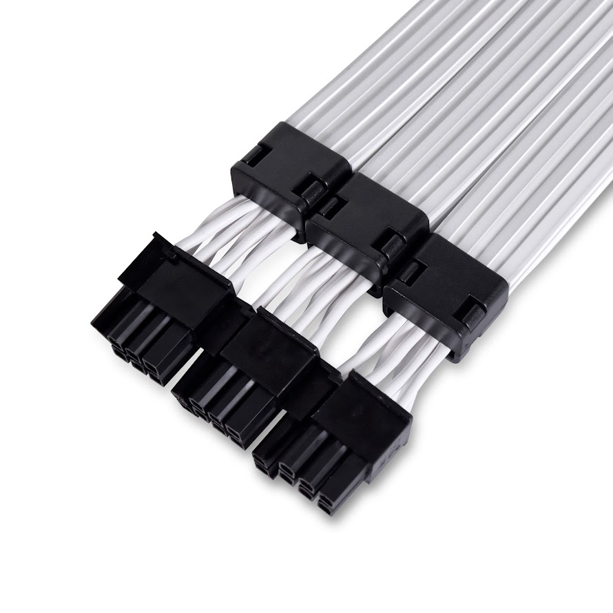 Kábel Lian Li Strimer Plus V2 Triple 8-Pin RGB VGA Tápkábel 30cm D-RGB