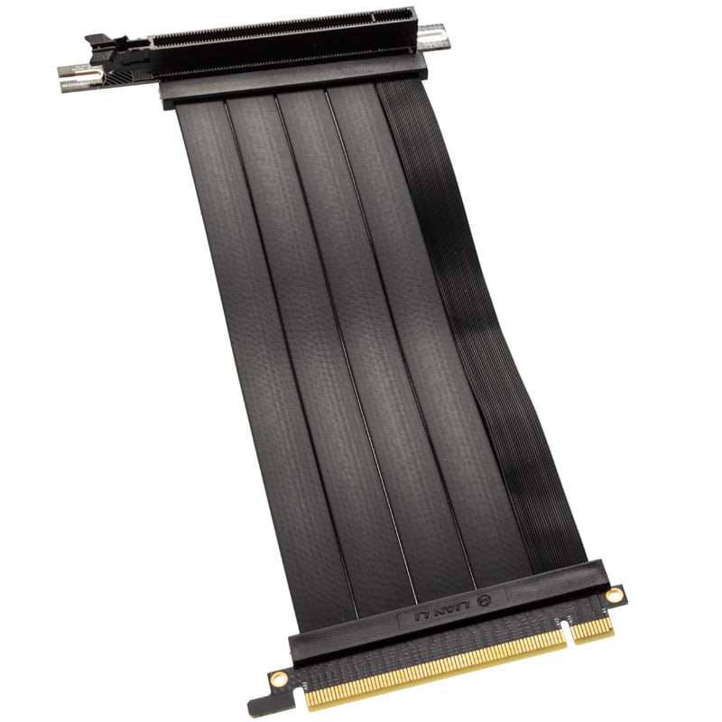 Kábel Riser Lian Li PW-PCI-420 PCIE4.0 fekete - 20cm