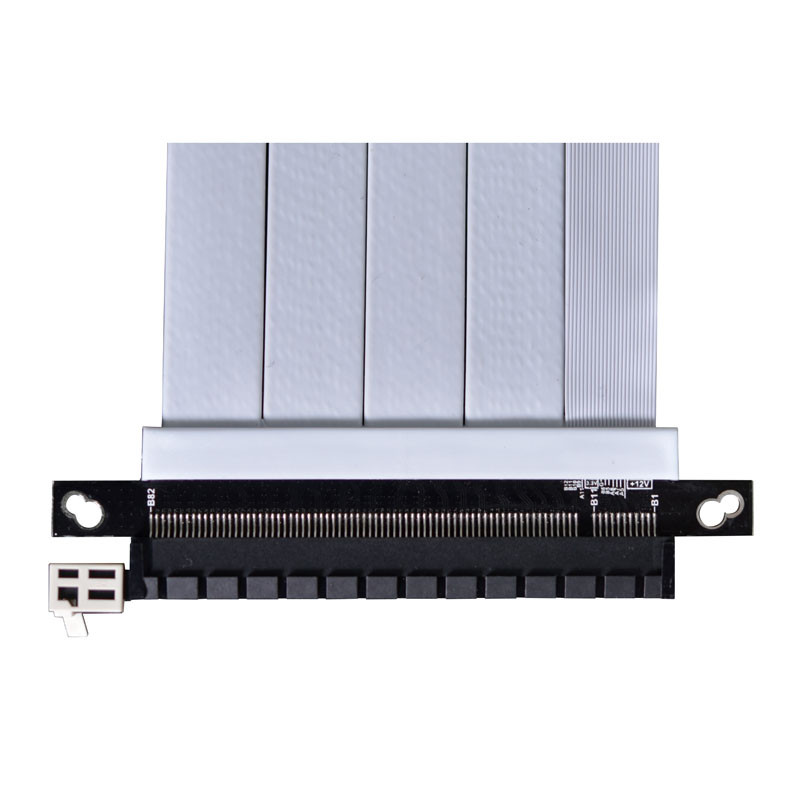 Kábel Riser Lian Li PW-PCI-4-60X PCIE4.0 fehér - 60cm