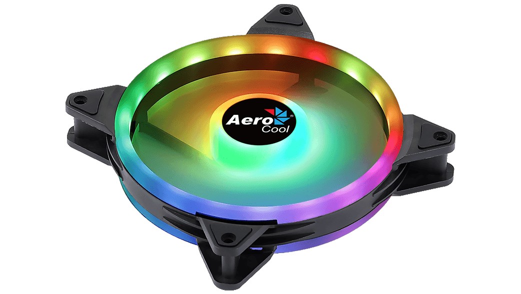 Ventilátor Aerocool Duo 14 ARGB 14cm ARGB LED