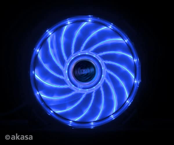 Akasa Vegas 120mm LED fan - Blue