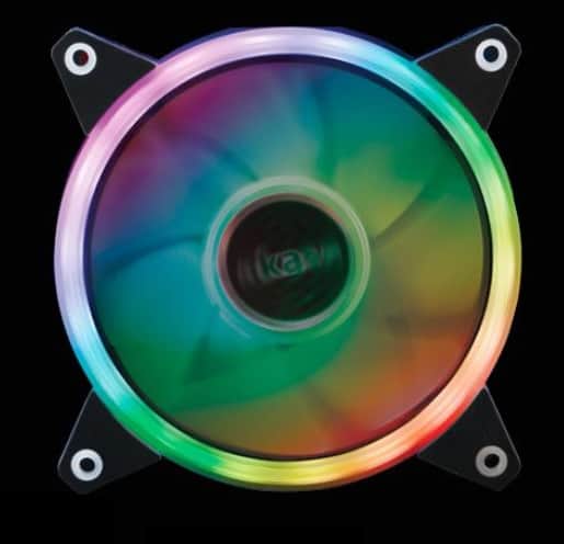 Ventilátor Akasa Vegas R7 LED 12cm RGB (Aura, Mystic Light, Fusion)