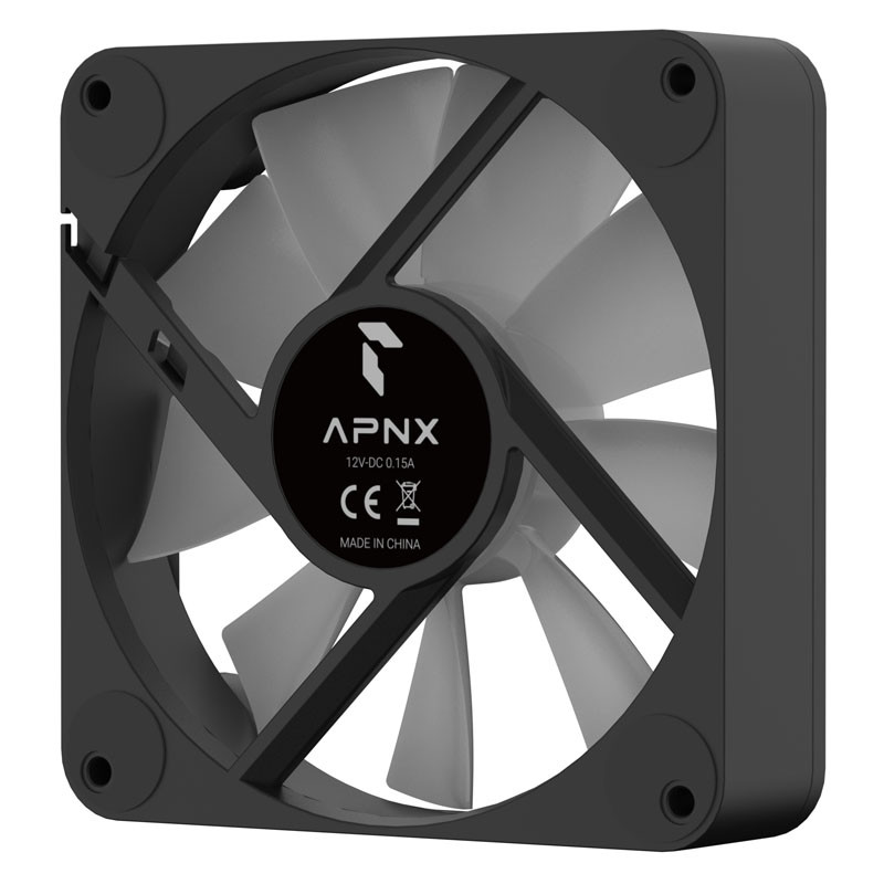APNX FP1-120 PWM fan, ARGB - 120mm, black