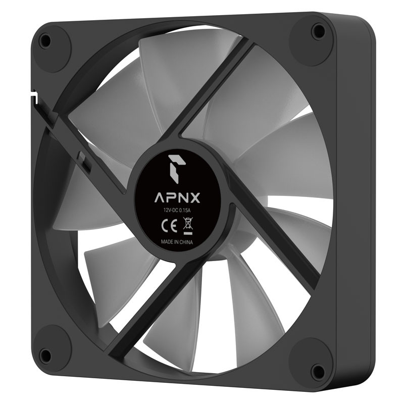 APNX FP1-140 PWM fan, ARGB, - 140mm, black