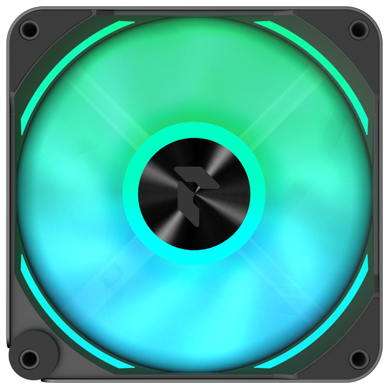 APNX FP2-120 PWM fan, ARGB - 120mm, black