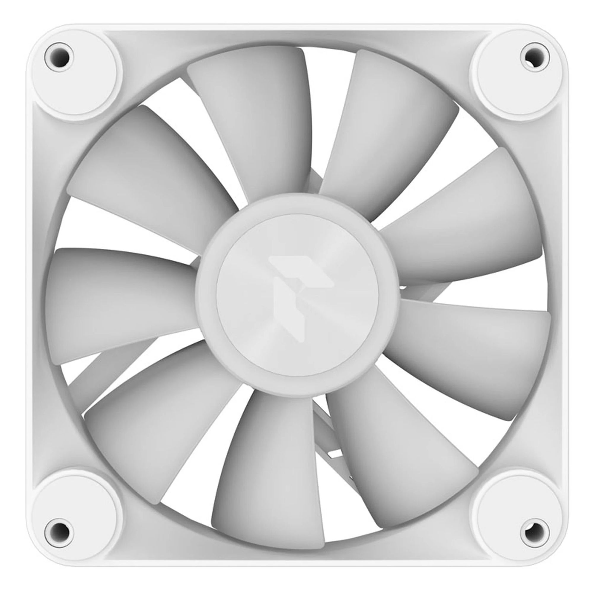 Ventilátor APNX FP1-Q PWM, ARGB, fordított légáramlás, 120mm, fehér