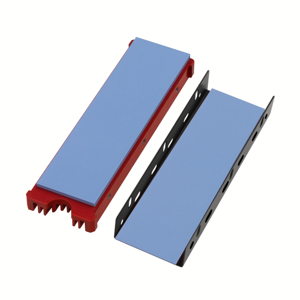 AXAGON CLR-M2 passive M.2-SSD heatsink - 2280, Aluminium, red