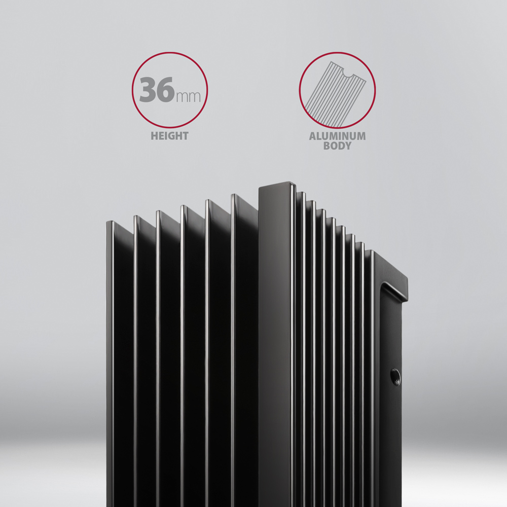 SSD hűtő Axagon CLR-M2XL M.2 NVMe, 36mm magasság , fekete