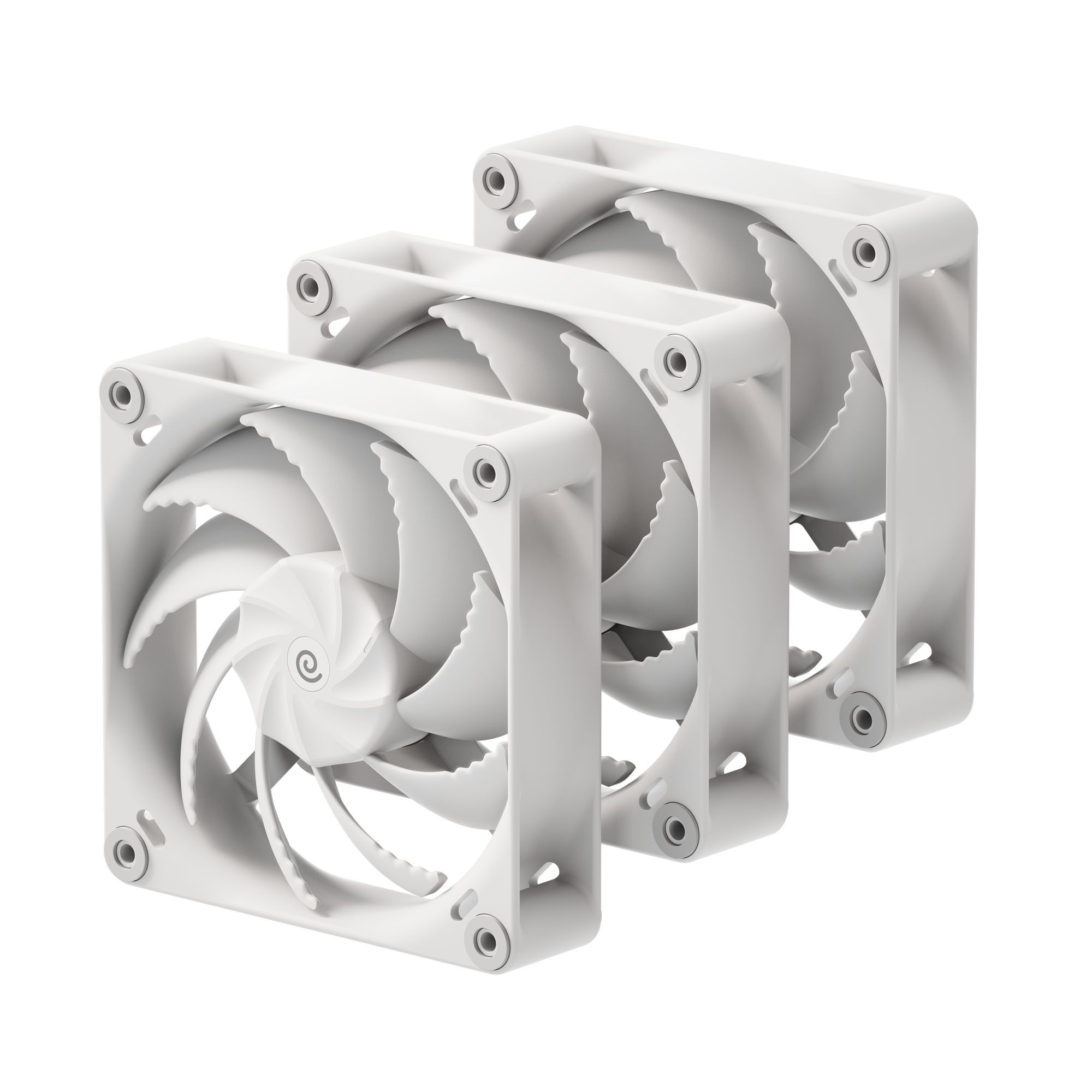 HAVN H12 PWM fan, 3-pack, 120mm - white