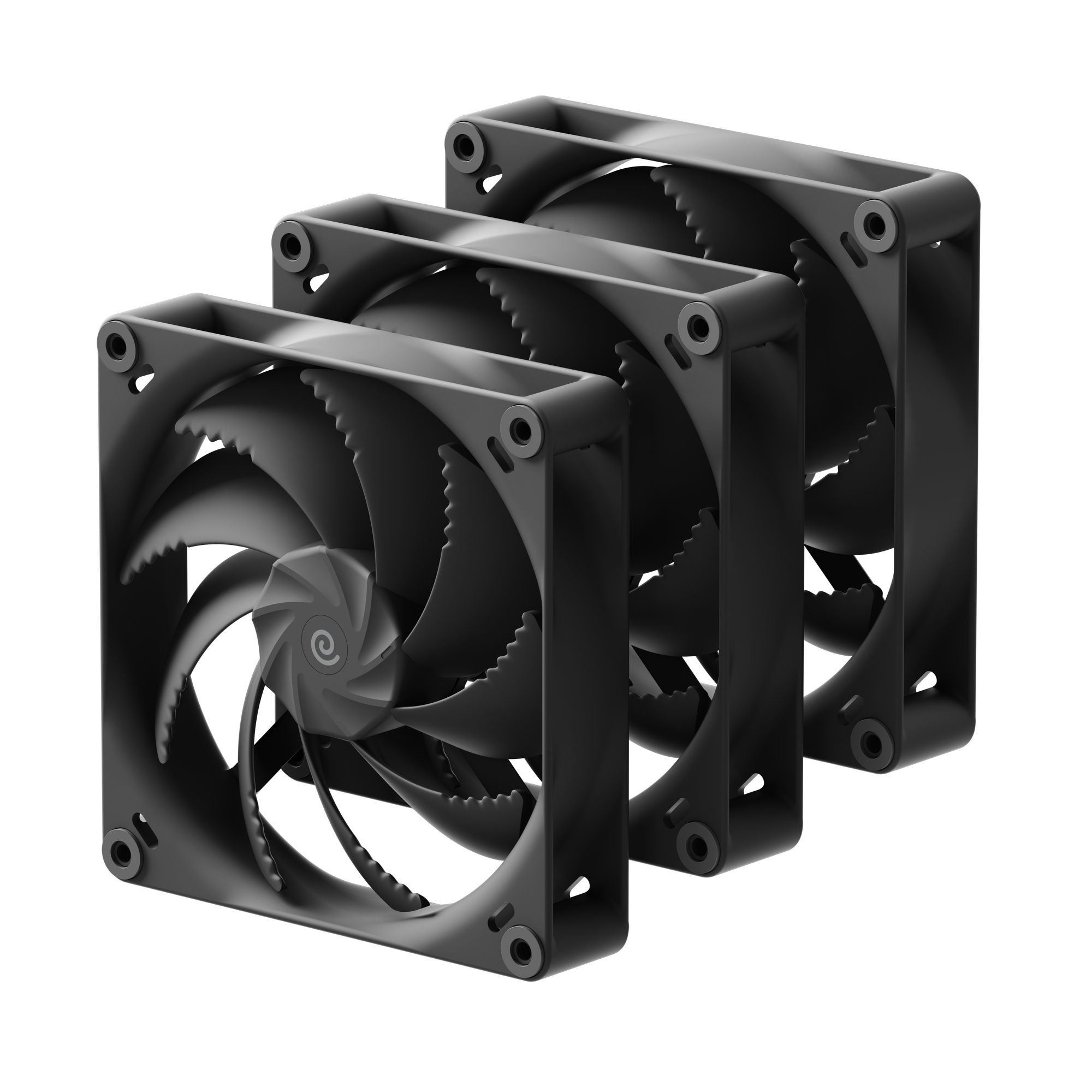 HAVN H14 PWM fans - pack of 3, 140mm, black