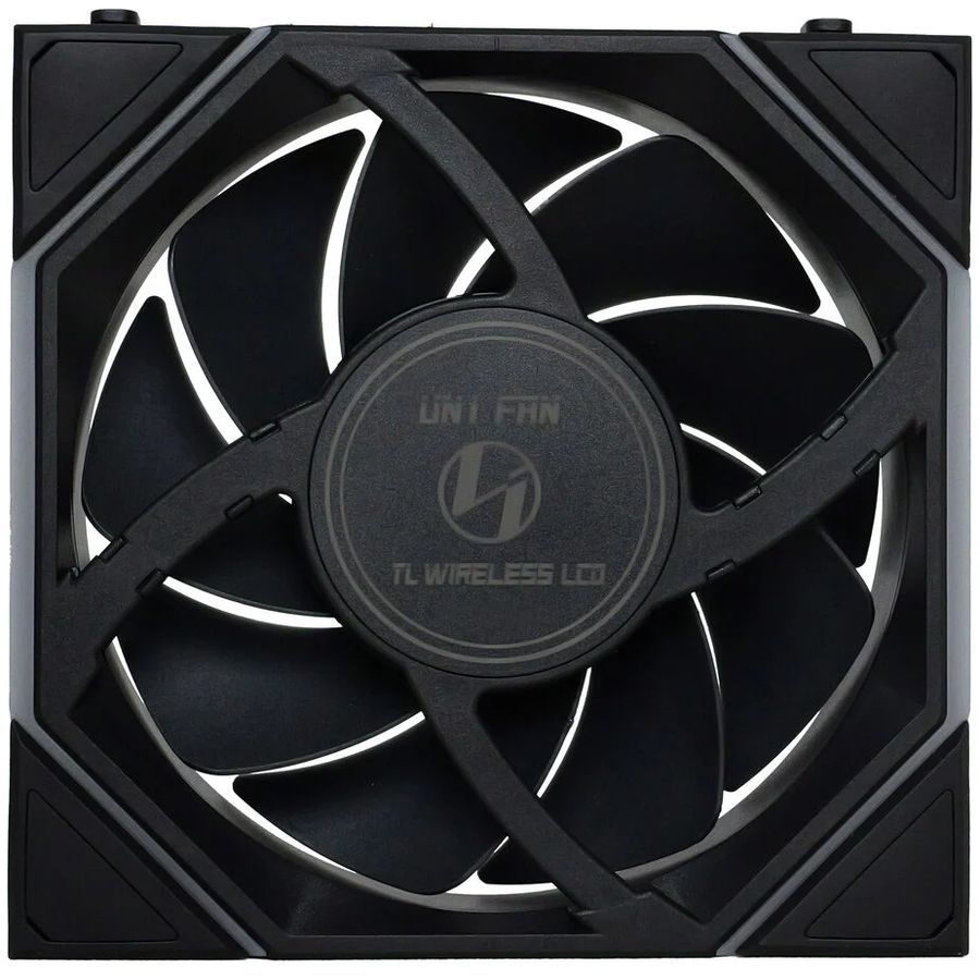 Ventilátor Lian Li UNI FAN TL-LCD Wireless ventilátor, 3db-os, 120mm, fekete