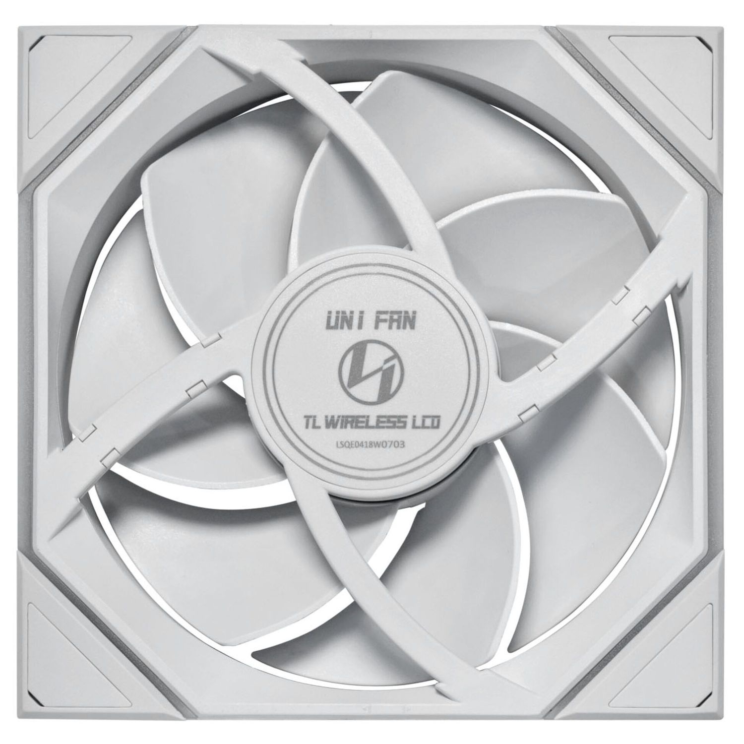Ventilátor Lian Li UNI FAN TL LCD Wireless ARGB, PWM - 140 mm, fehér