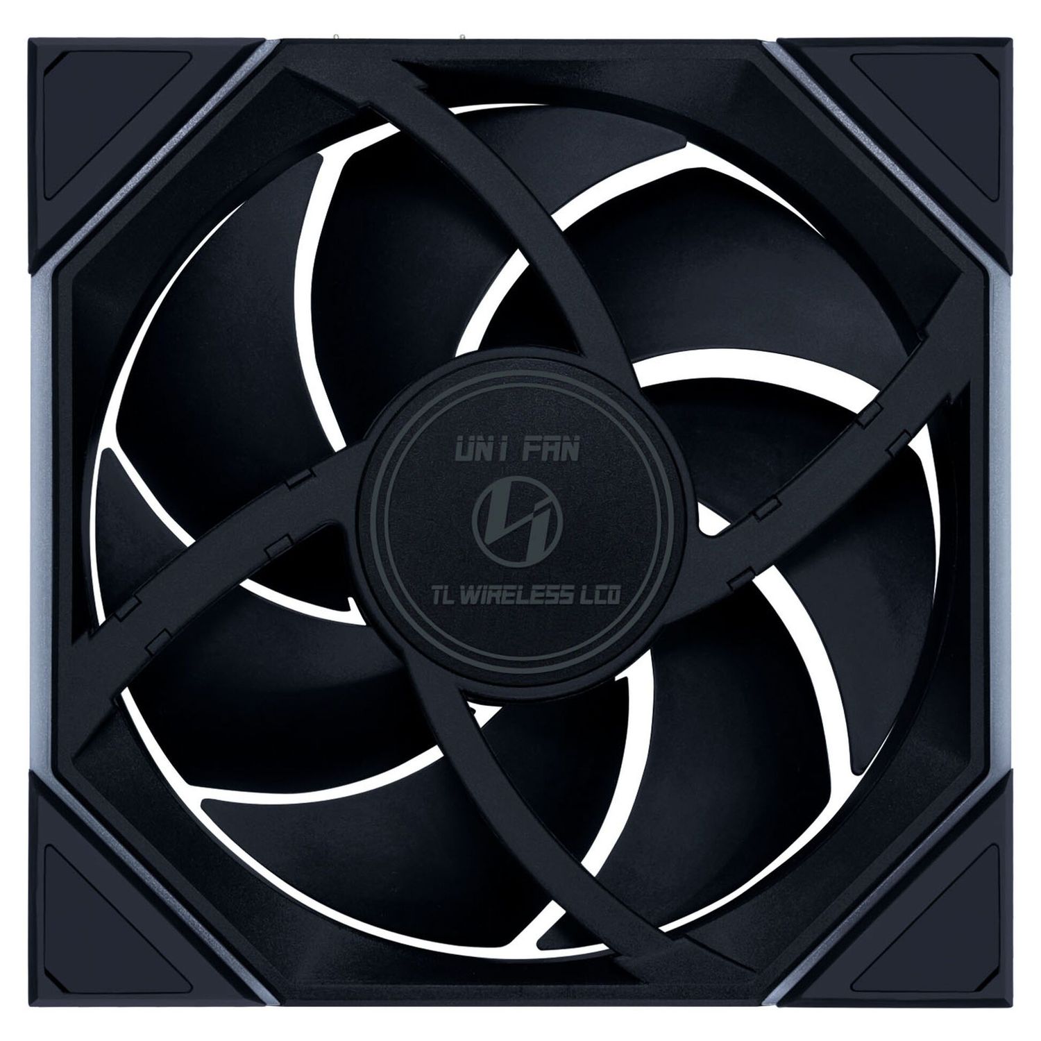Ventilátor Lian Li UNI FAN TL LCD Wireless ARGB, PWM - fordított légáram, 140mm, fekete