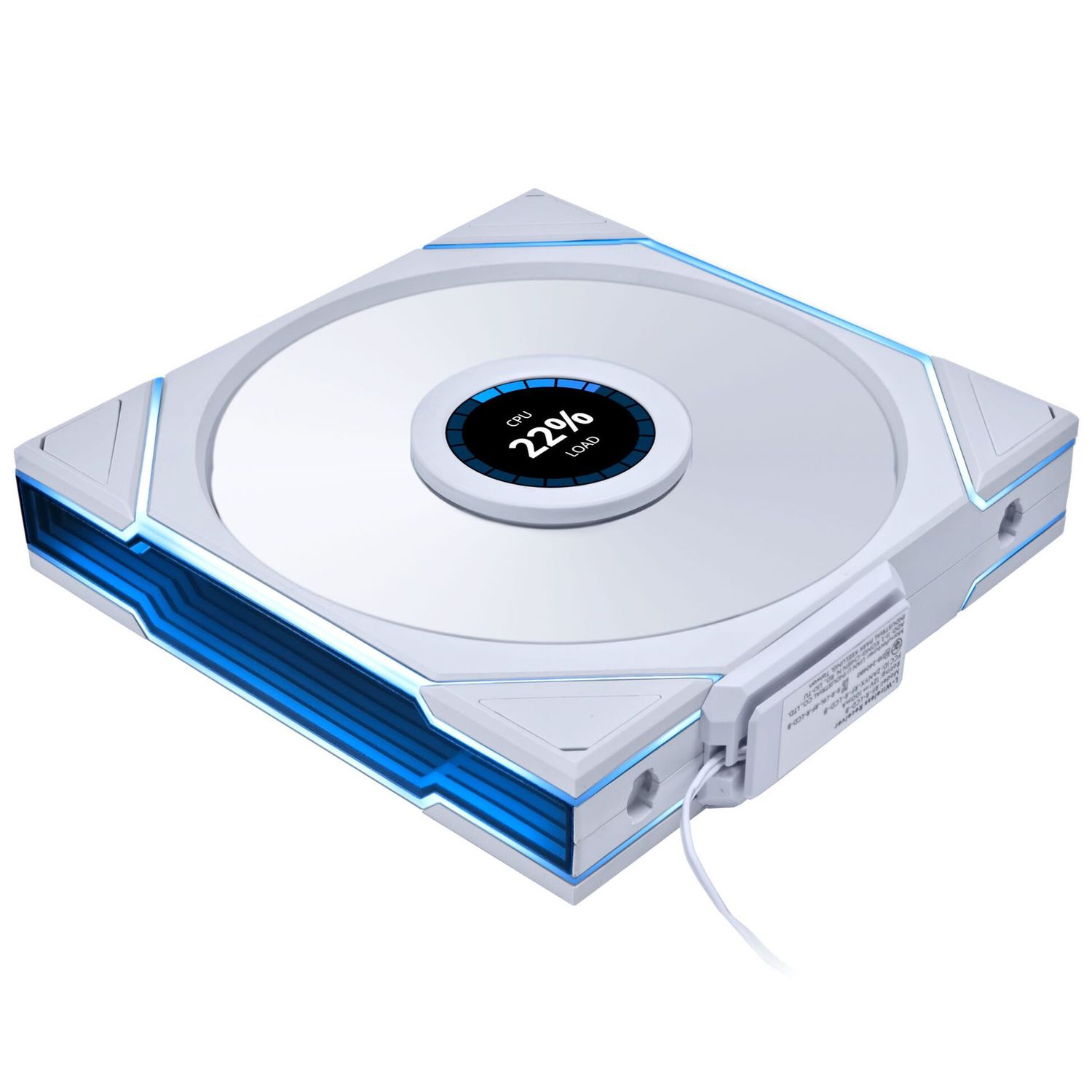 Fan Lian Li UNI FAN TL LCD Wireless ARGB, PWM - reverse airflow, 140mm, white
