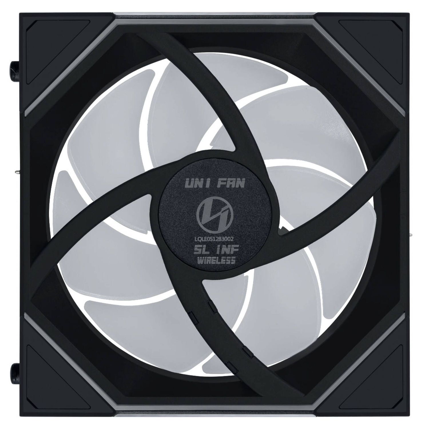 Lian Li UNI FAN SL-INF Wireless ARGB, PWM Fan - Reverse Blade, 120mm, Black