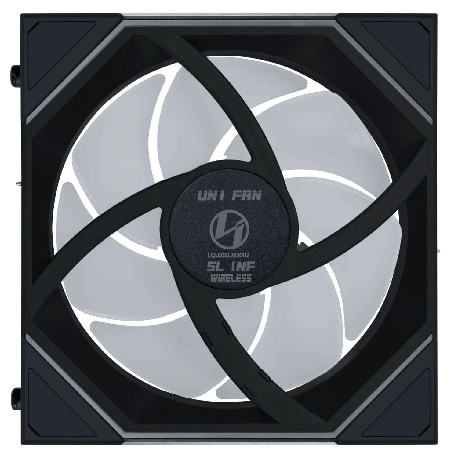 Lian Li UNI FAN SL-INF Wireless ARGB PWM 3-Fan Pack with Controller - 120mm
