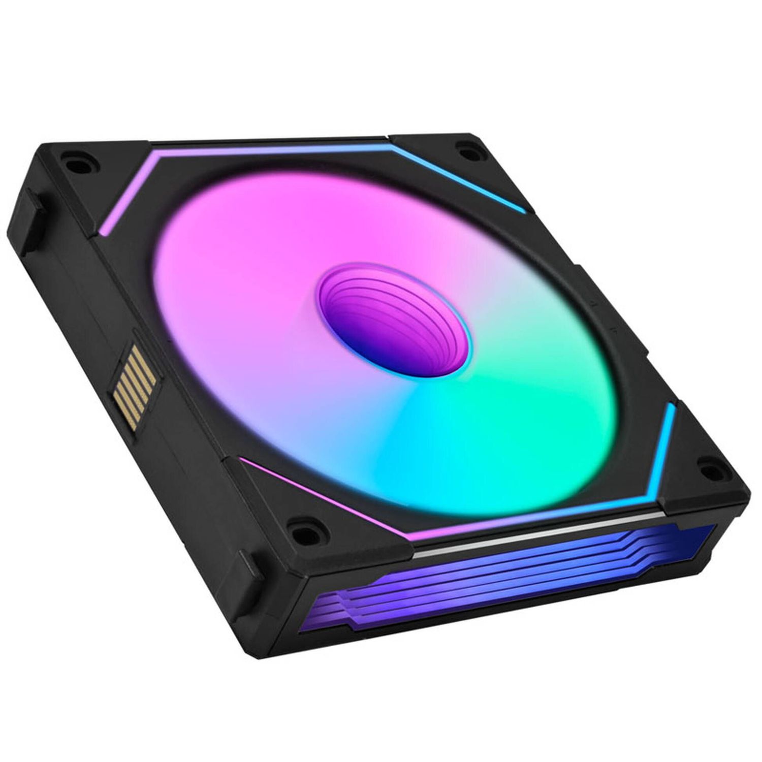 Lian Li UNI FAN SL-INF 120mm ARGB Reverse Airflow PWM 3-Fan Pack with Controller