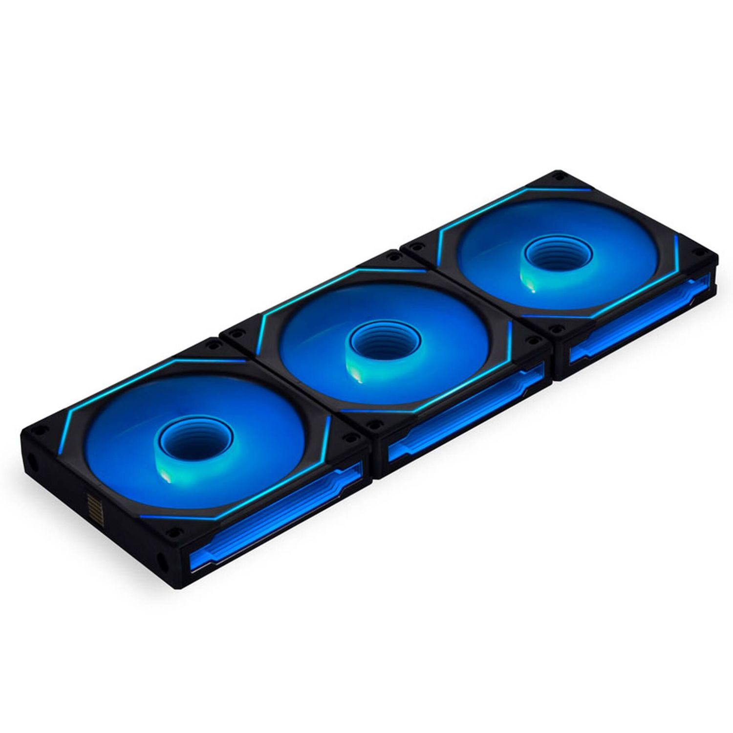 Lian Li UNI FAN SL-INF 120mm ARGB Reverse Airflow PWM 3-Fan Pack with Controller