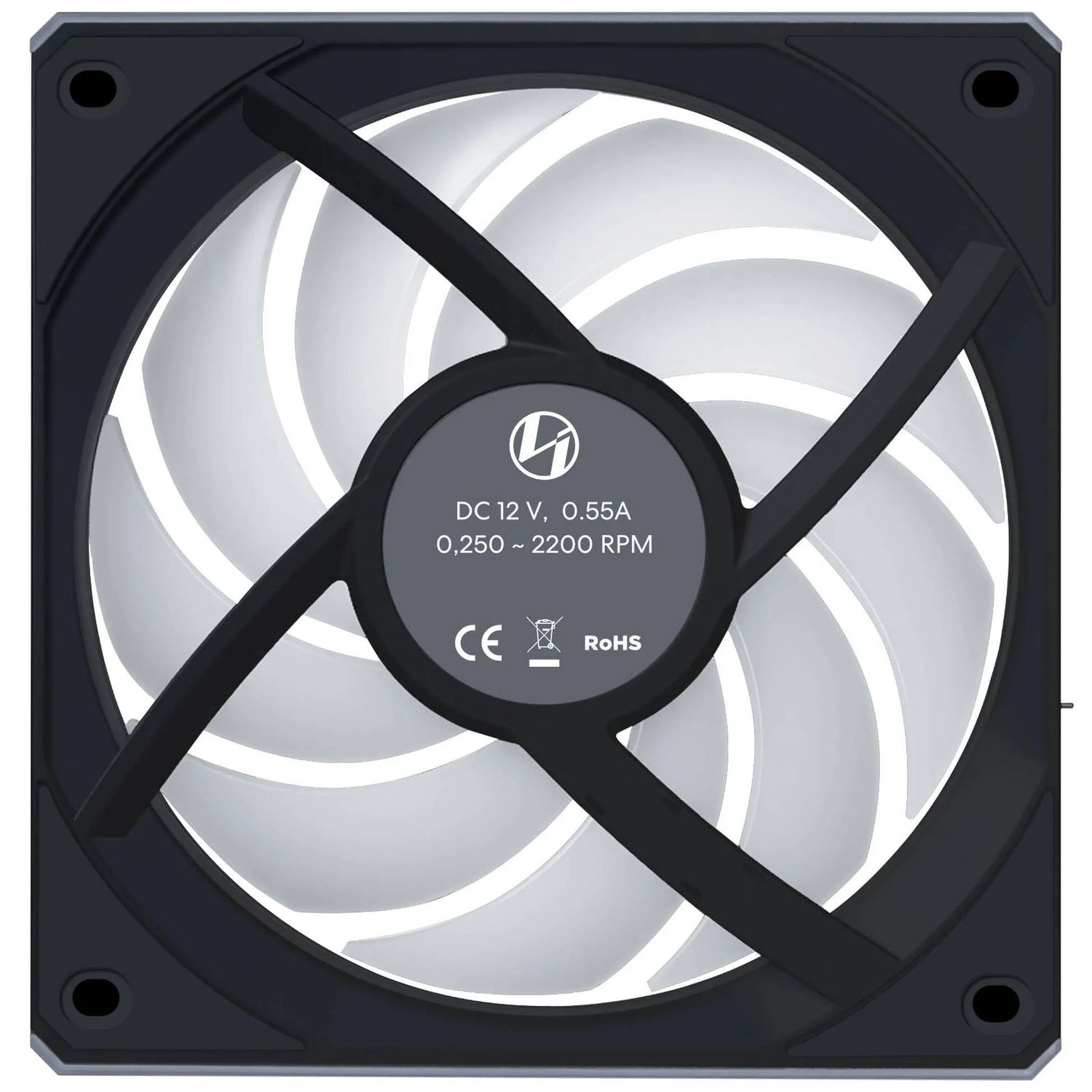 Lian Li UNI FAN CL Wireless Reverse Flow 120 black (3 pcs) with controller
