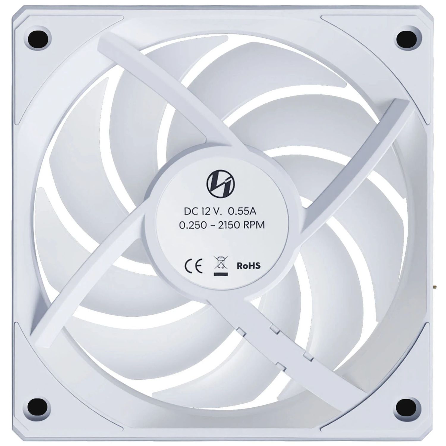 Lian Li UNI FAN CL Wireless Reverse Flow 120 white (3 pcs) with controller