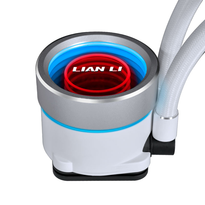 Lian Li GALAHAD II 360 Trinity SL-INF, Komplett-Water cooler, ARGB - White