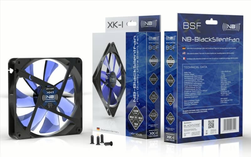 Ventilátor Noiseblocker BlackSilent XK1 14cm