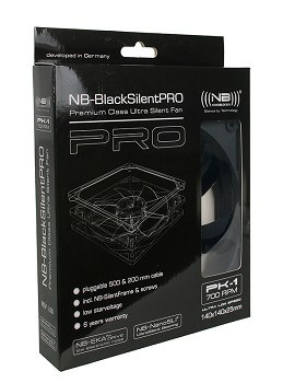 Noiseblocker BlackSilent Pro Fan PK1 - 140mm (700rpm)