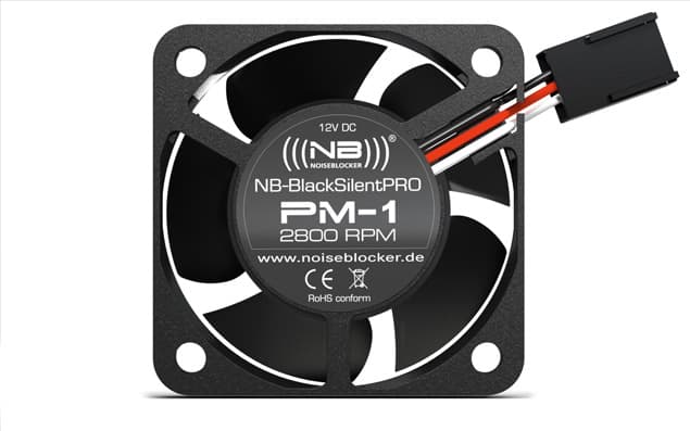Ventilátor Noiseblocker BlackSilent PRO PM-1 4cm