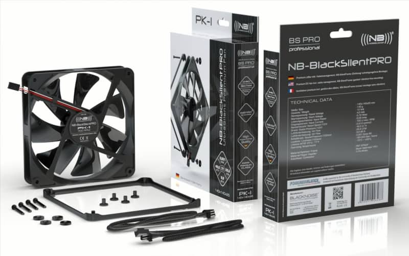 Ventilátor Noiseblocker BlackSilent PRO PK-PS 14cm