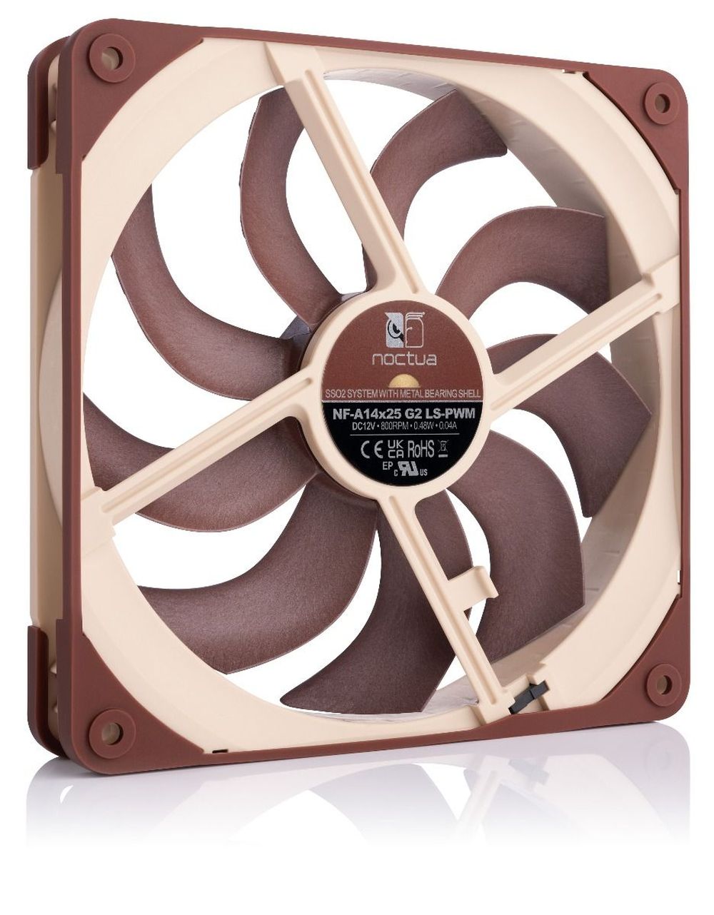 Ventilátor Noctua NF-A14x25 G2 LS-PWM - 140mm