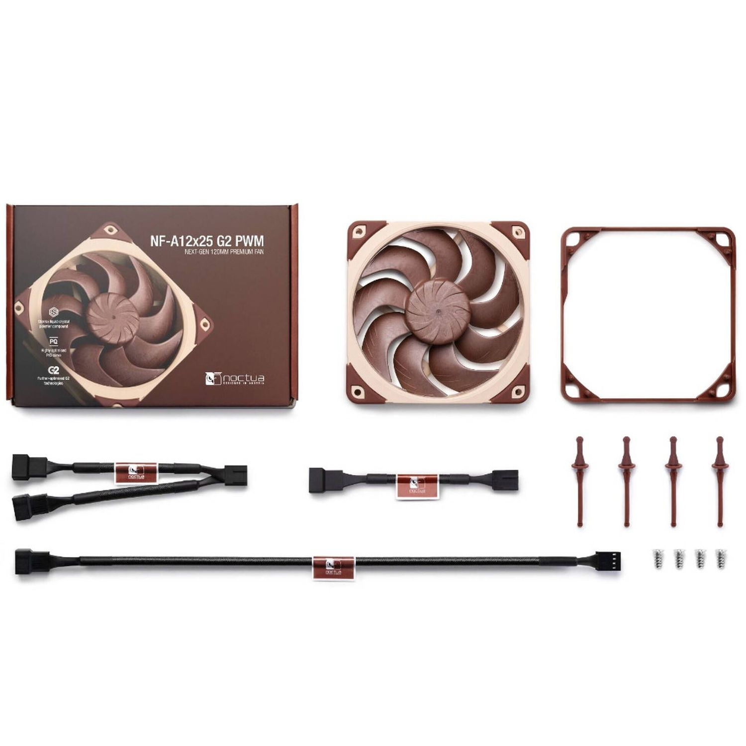 Noctua NF-A12x25 G2 PWM fan - 120mm