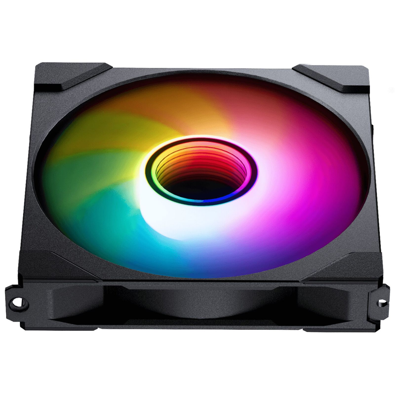 Ventilátor PHANTEKS M25 Gen2 D-RGB PWM, 140mm, fordított légáramlás, D-RGB, fekete, retail