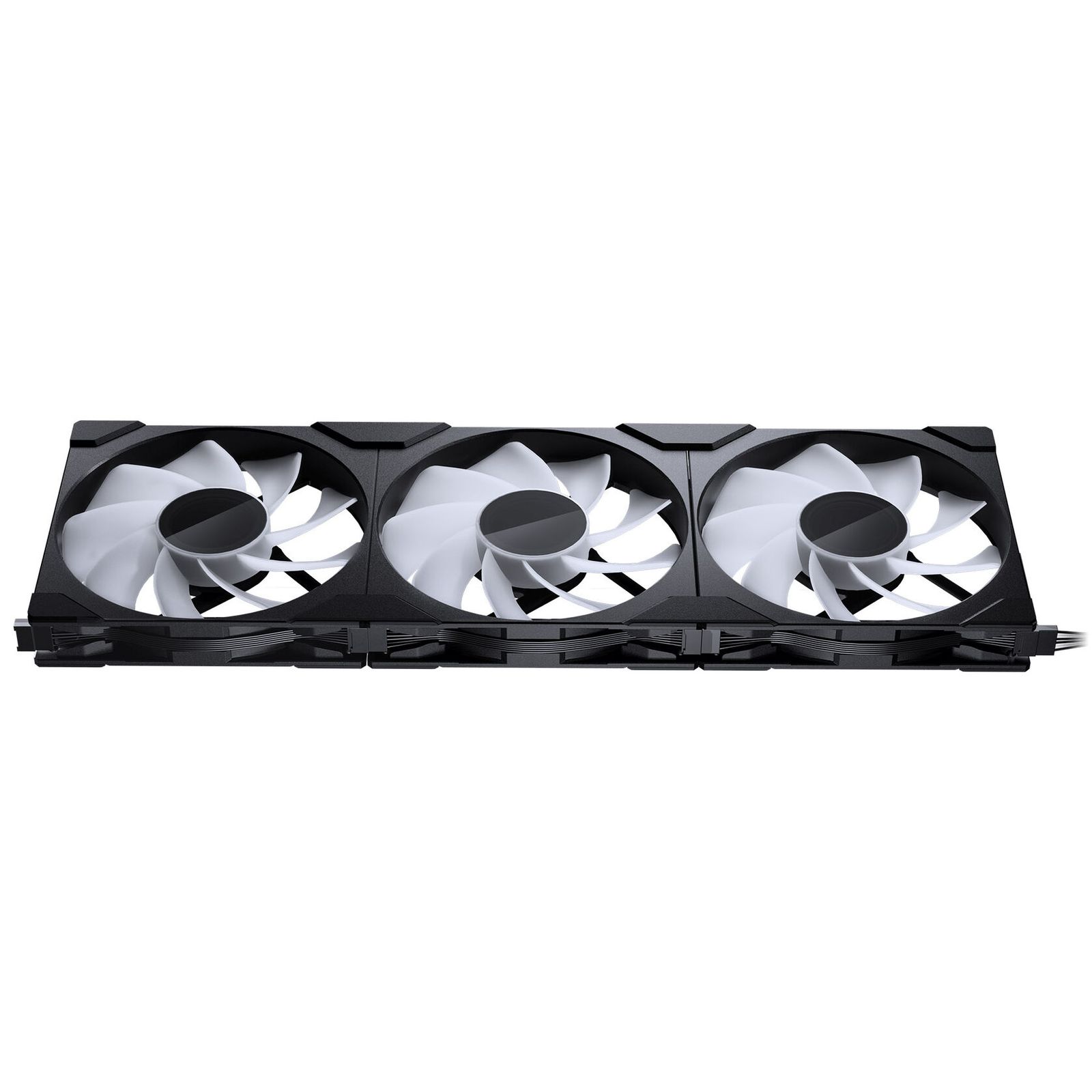 PHANTEKS M25 Gen2 140mm PWM Fan, Reversed Airflow, DRGB, Black, Retail, 3 Pack