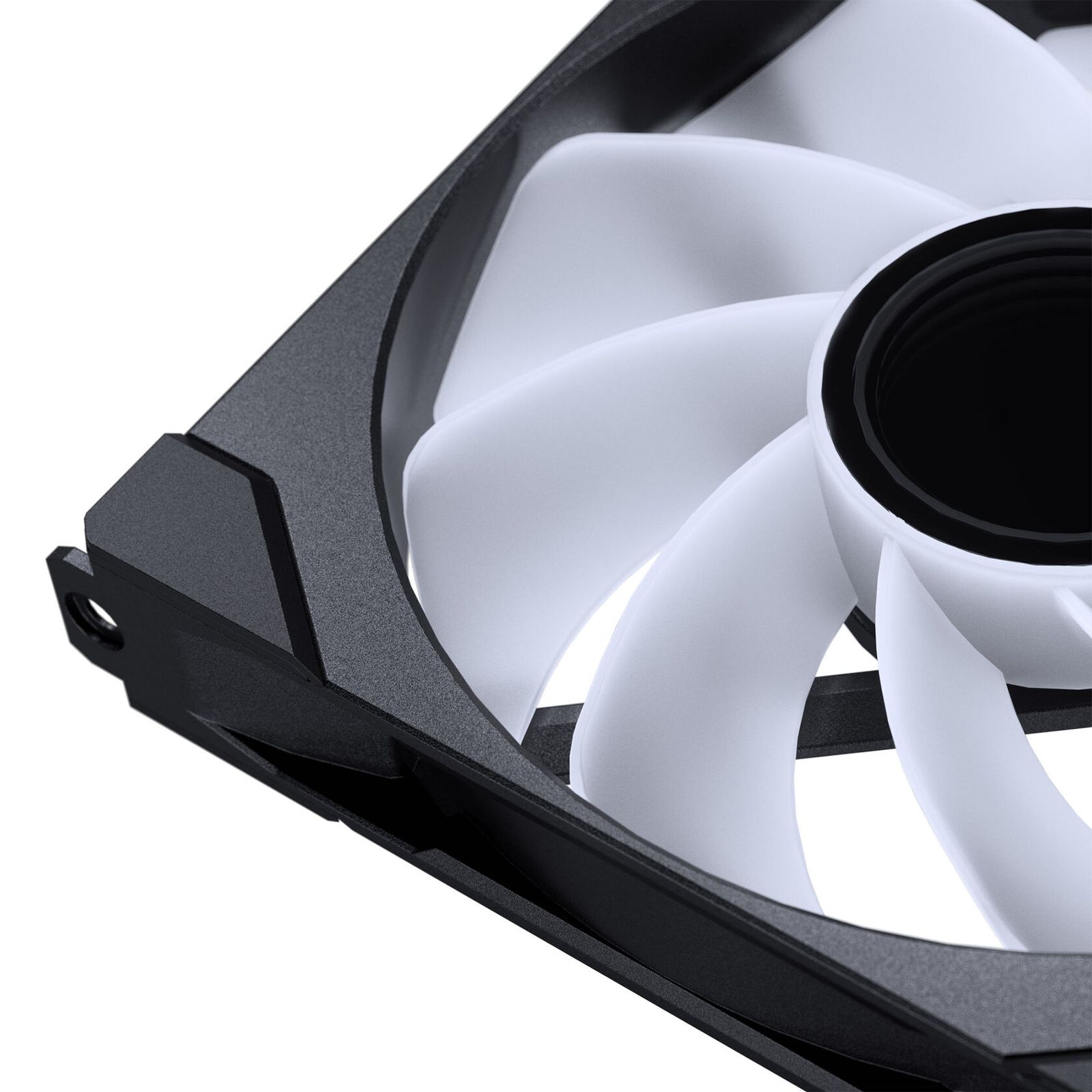 PHANTEKS M25 Gen2 140mm PWM Fan, Reversed Airflow, DRGB, Black, Retail, 3 Pack