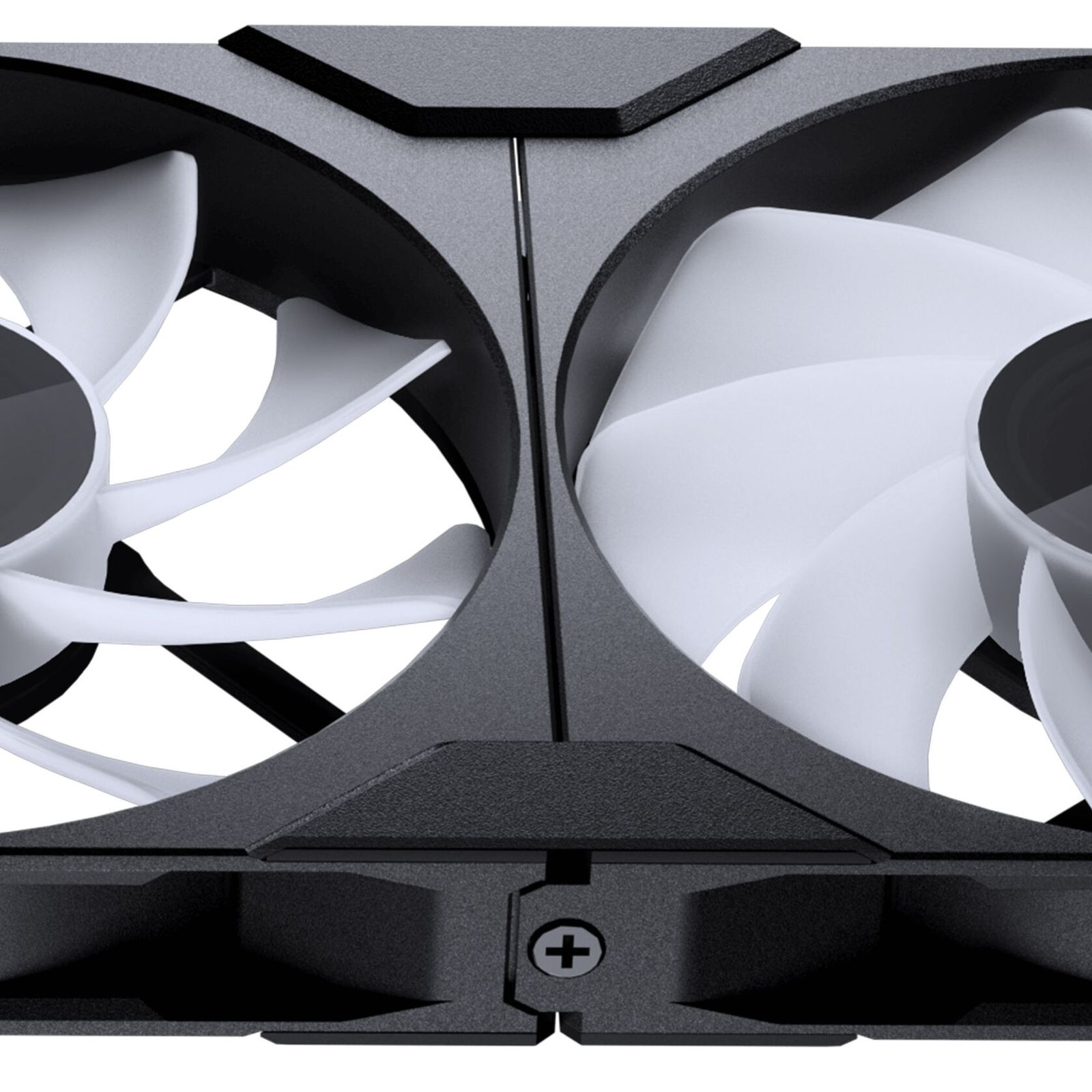 PHANTEKS M25 Gen2 140mm PWM Fan, Reversed Airflow, DRGB, Black, Retail, 3 Pack