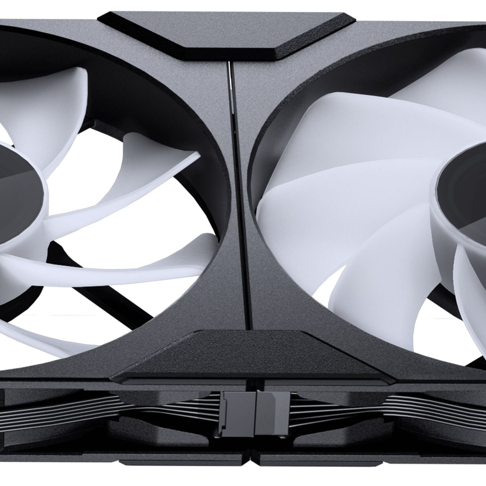 PHANTEKS M25 Gen2 140mm PWM Fan, Reversed Airflow, DRGB, Black, Retail, 3 Pack