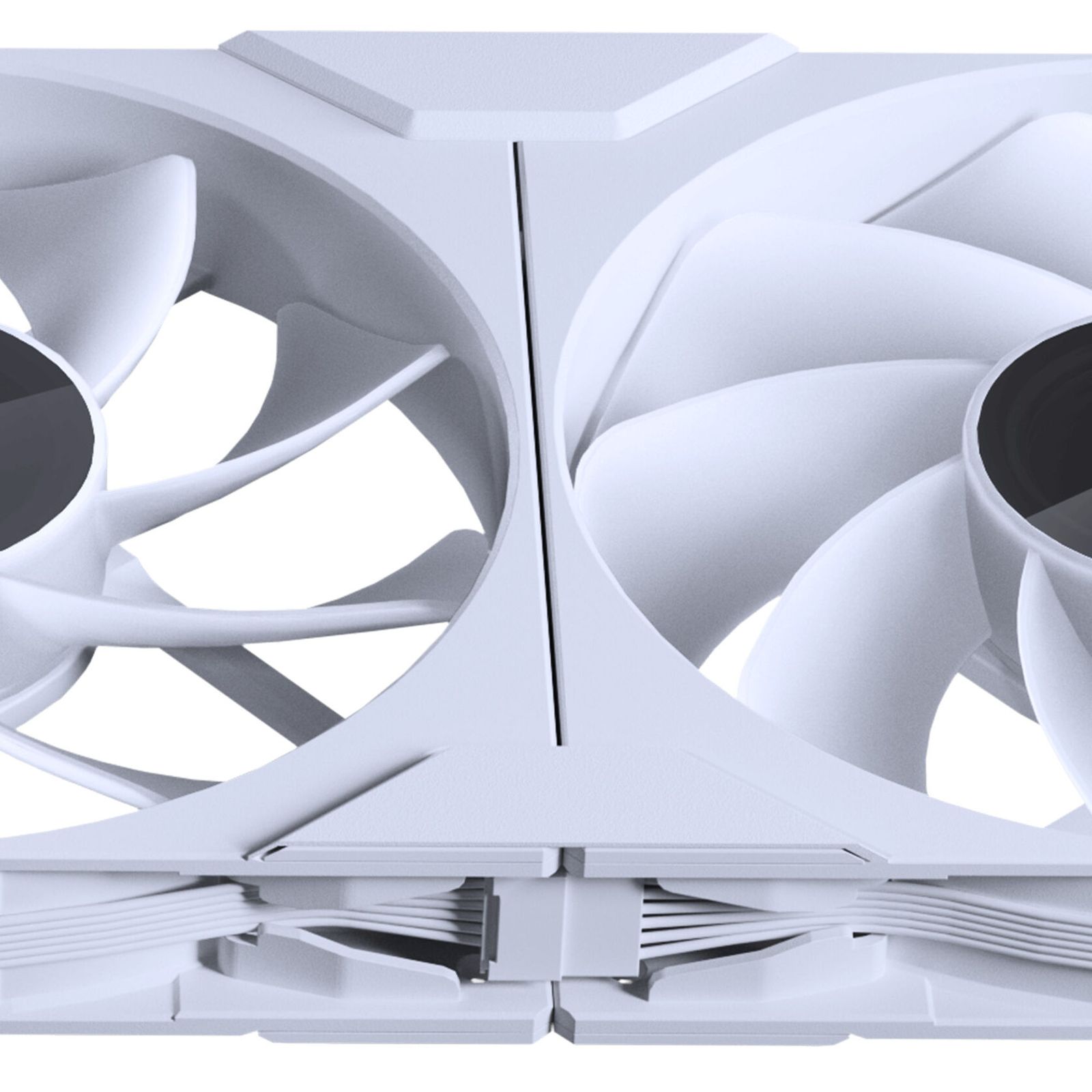 PHANTEKS M25 Gen2 140mm PWM Fan, Reversed Airflow, DRGB, White, Retail, 3 Pack