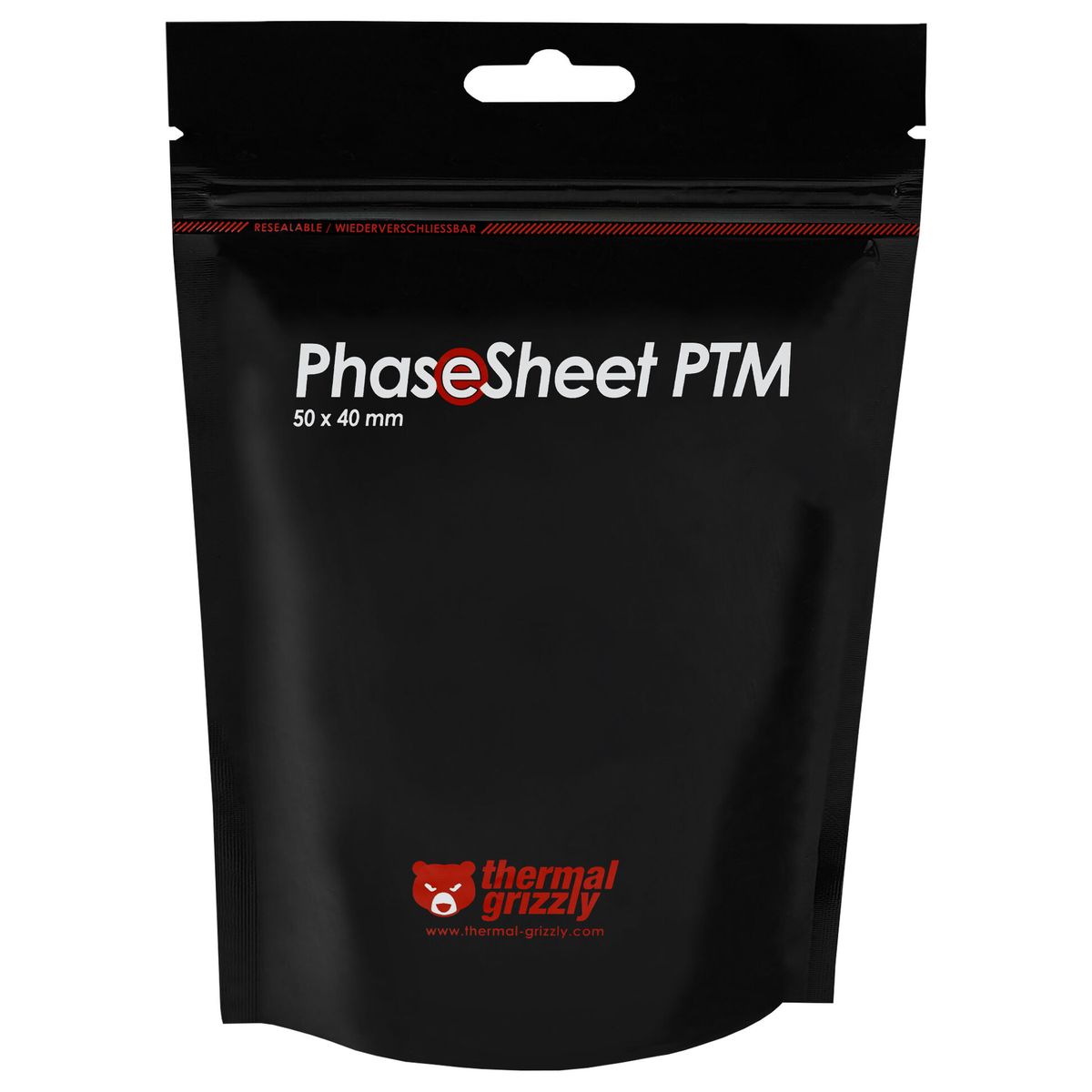 Hővezető lap Thermal Grizzly PhaseSheet PTM - 50 x 40 mm