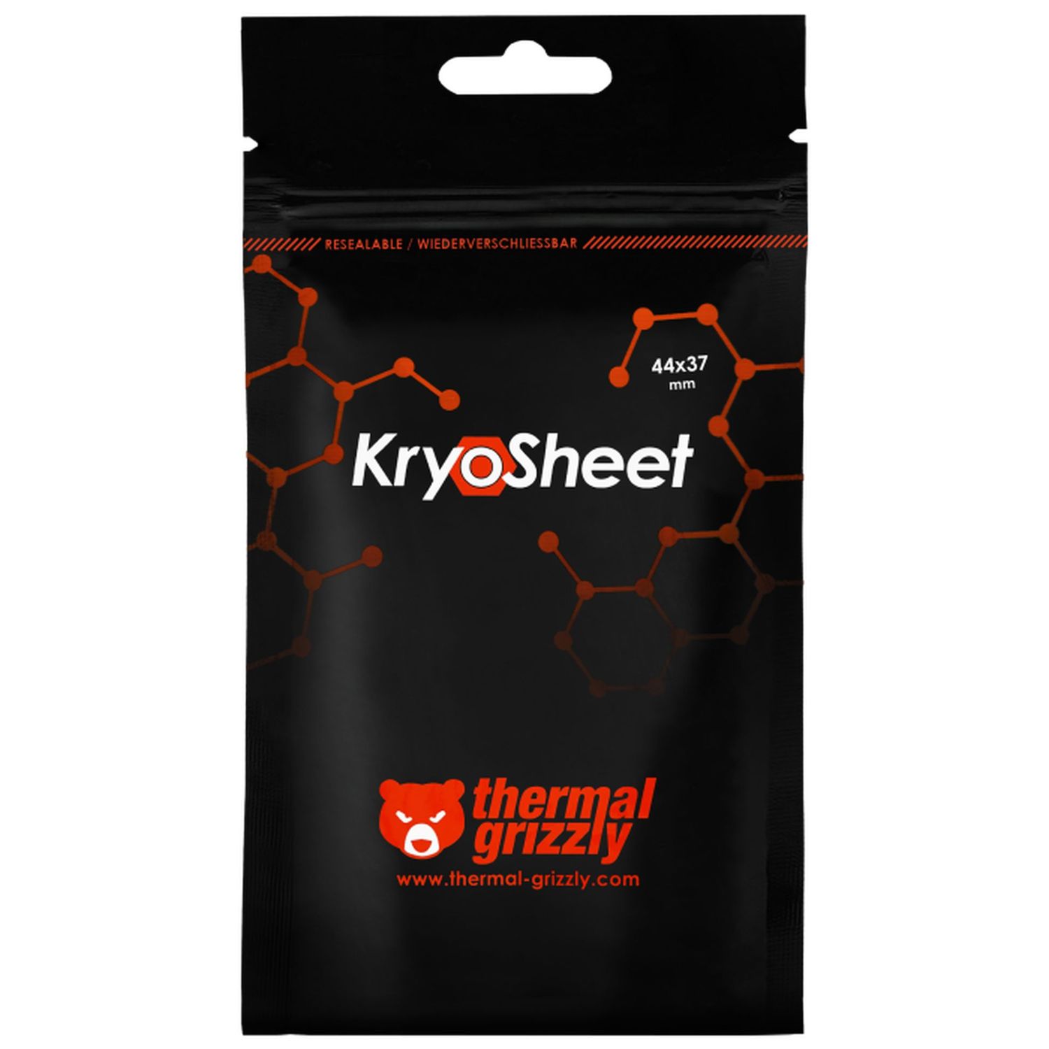 Hővezető lap Thermal Grizzly KryoSheet Hővezető lap - 44 x 37 mm