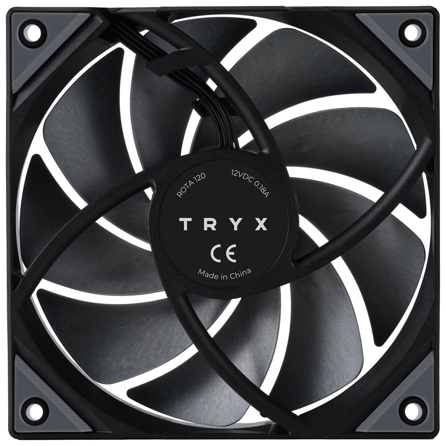 TRYX ROTA PRO Cooler - 120 mm, black