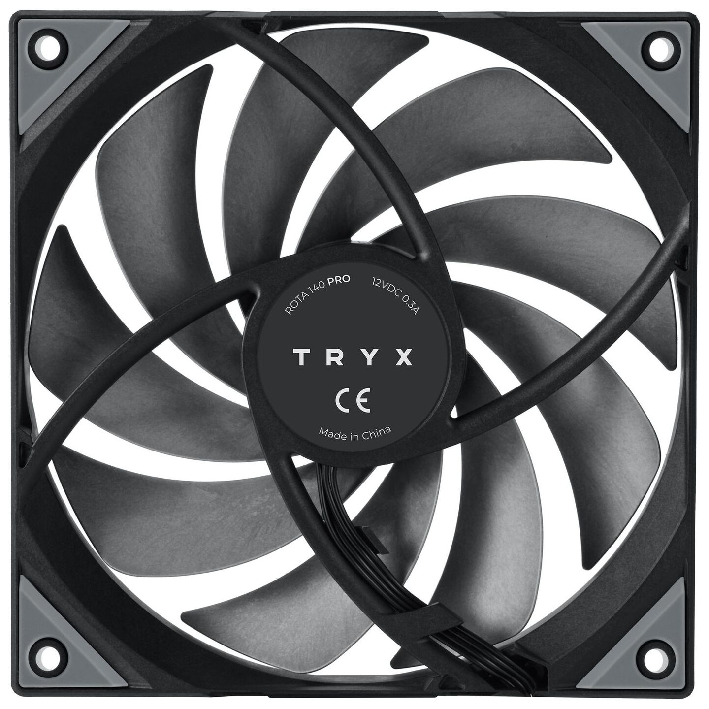 TRYX ROTA PRO Cooler - 140 mm, black