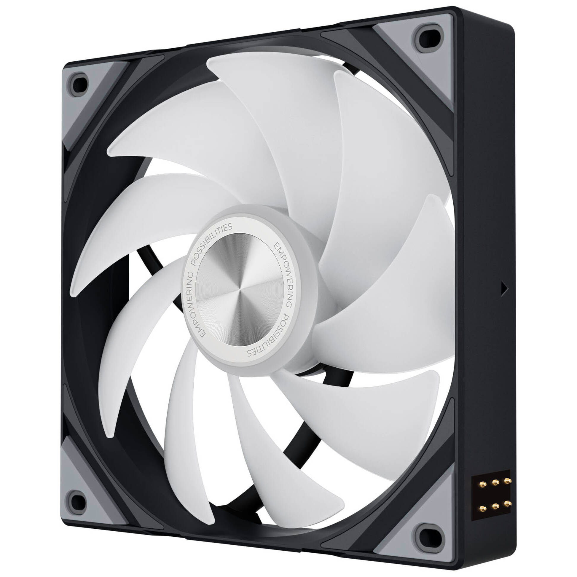 Ventilátor TRYX ROTA SL ARGB - 120 mm, 3darabos, fekete
